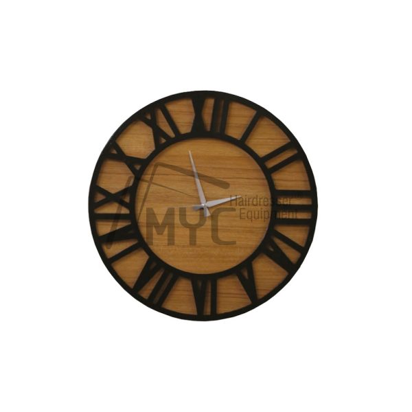 HAIRDRESSER WALL CLOCK ACCESSORY MYC-9006