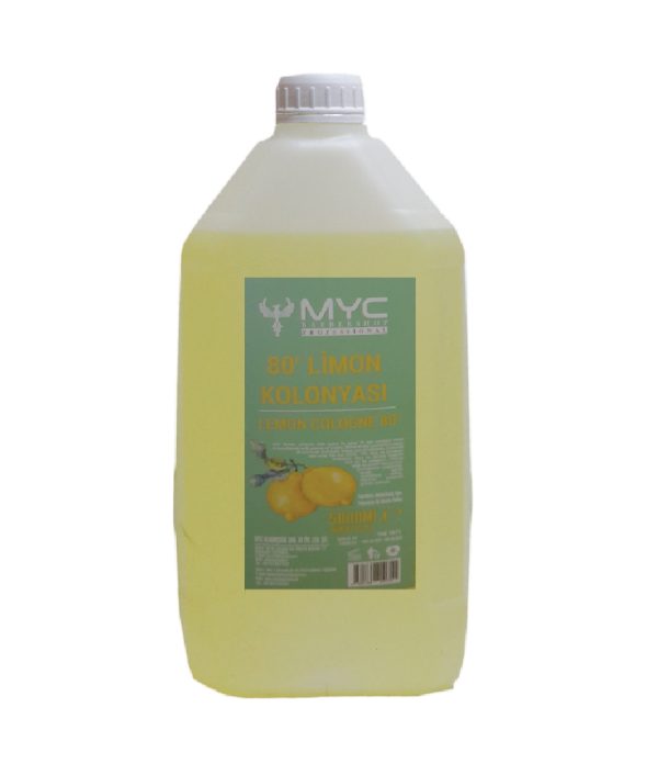 MYC LEMON COLOGNE 80° 5000 ML