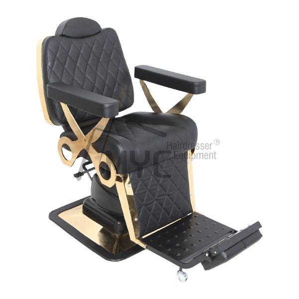 FORFEX GOLD BARBER CHAİR BARBERSHOP