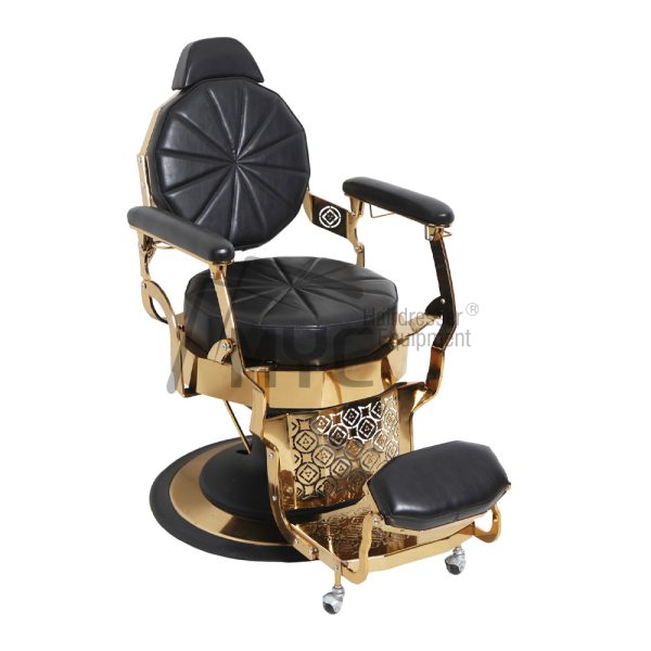 HEXA ROSE GOLD BARBER CHAİR BARBERSHOP